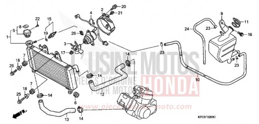 KUEHLER (XL125V1/2/3/4/5/6) XL125V3 de 2003